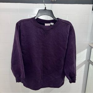 Plain Purple Vintage 90s Comfy Pullover Sweatshirt Women’s Size Large